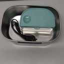 SOHIDA Electric Lunch Box Food Heater, 80W Portable Warmer for Car Truck Work with 304 Stainless Steel Container, 12V/24V/110V Green Heated Lunch Box Suitable for Ideal Driver/Work/Gift