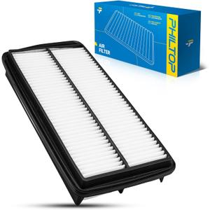 PHILTOP Engine Air Filter, Compatible with CA10578 Acura RDX 2007, 2008, 2009, 2010, 2011, 2012, Rigid Panel, Improved Engine Airflow
