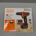 BLACK+DECKER 12V MAX Cordless Drill/Driver, Battery and Charger Included (BDCDD12C)
