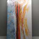 Belmrxne Abstract Canvas Wall Art Colorful art Canvas Painting Aesthetic Wall Decor Hanging Artwork for Living Room Bedroom Dining Room Office Home Decor 24x48 inch