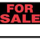 Hillman 840028 For Sale Sign with Space for Fill In, Black and Red Plastic, 15x19 Inches 1-Sign