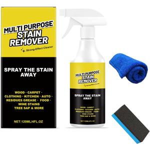 All Purpose Cleaner Spray for Multi-Purpose Stain Remover, Powerful Cleaner Kitchen Multi-purpose Foam Cleaner Spray for Kitchens, Floors, Toilets, Stairs and Cars (120ML)