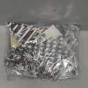 Cinrobiye 8 Pcs Christmas Table Decorations, Black White Christmas Tree Tabletop Centerpieces Farmhouse Rustic Wood Xmas Trees for Home Mantel Fireplace Winter Holiday Party Supplies Decor (Black)