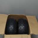 15x6.00-6 Rubber Lawn Mower Tire and Wheel, 2 Pcs Replacement 15x6-6nhs Riding Mowers Lawn Tire and Wheel with 3/4" Bushing, 3" Centered Hub