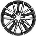 New 18 Inch 18x8 Inch Premium Aluminum Alloy Wheel Rims Fit for Toyota Camry SE 2018 2019 2020 2021 2022 2023 2024, ALY69133U45N, Machined Black Wheels OEM Design Rim