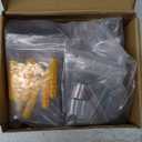 Wire Rope Kit,165FT 1/8" Vinyl Coated Stainless Steel Wire,Turnbuckles for Cables Wire,Metal Wire for Outdoor String Lights Hanging,Garden Wire,Clothes Line Cable