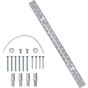 W10440498 W11025649 Microwave Mounting Plate Kit Compatible with Whirlpool Amana Maytag Kitchen-Aid Microwave Wall Mount Bracket Replaces AP6245752 PS12074431 W10821385 (with Hardware Screws Bolts)