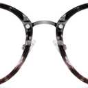 SOJOS Retro Round TR90 Blue Light Reading Glasses Womens Mens Readers Computer Glasses Eyewear Frame SJ9001