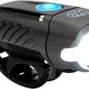 NiteRider Swift 450 Lumen Bike Front Light USB-C Rechargeable 5 Modes Road Commuter MTB LED IP64 Water Resistant Compact Lightweight Bicycle Headlight LED Front Light Easy to Install Cycling Safety