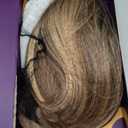 Brown mix Blonde Highlight Synthetic Lace Front Wig,Side Part Short Straight Glueless Bob Wig for White Women Daily Use 10IN (#TT4/243)