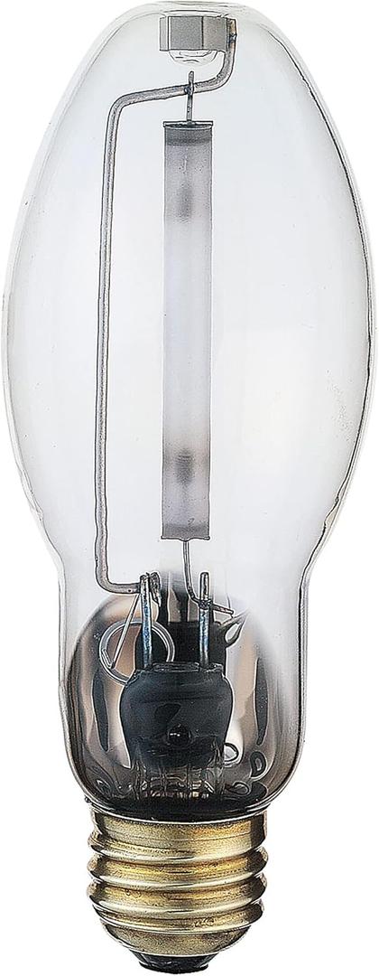 Satco S3127 2100K 70-Watt Clear Medium Base ED17 High Pressure Sodium Lamp (Pack)