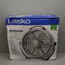 Lasko Wind Machine Fan, Air Circulator Fan with 3 Speeds, 20" Model 3300, Gray