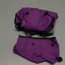 Mosucoirl Dog Raincoat Waterproof Raincoats for Dog Reflective Dogs Rain Jackets with Hood Hoodie Pet Rain Poncho Coat for Dogs Puppies (Purple, S)