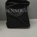 SENNOUL King Size Air Mattress with Built in Pump - Upgraded Blow Up Bed, 2 Mins Quick Self Inflatable/Deflation, 18"/750lbs Max, Strong Support,No Leakage,No Odor,for Home,Guests,Camping,Travel