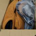 Vagascape Extra Large Dog Heating Pad Waterproof Electric Heated Cat Beds for Indoor Outdoor, Adjustable Temperature,Washable Yellow Leaf Shaped Cat Heating Pad Non Slip Bottom(57"X47")