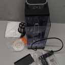 Tastyle Single Serve Coffee Maker with Built-in Detachable Milk Frother, Iced and Hot Coffee Machine for K Cup & Grounds, 40oz Removable Water Reservoir, 6 Cup Sizes, Fits 7.3" Travel Mug, Black