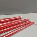 LYOBATH 12 Pack Red Taper Candles - Taper Candles 10 Inch Dripless, Smokeless & Unscented - 8 Hours Long Burning - Hand Poured Tall Candlesticks - Ideal for Weddings, Dinner Parties, and Home Decor