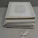 Egofine 8x10 Picture Frames with Plexiglass, Display Pictures 4x6/5x7 with Mat or 8x10 Without Mat Set of 4 for Tabletop and Wall Mounting, Carbonized Brown