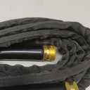 10FT Short Garden Hose – Kink-Free, Non-Expanding, Lightweight, Ideal for Connecting Extensions & Short-Distance Use (Balcony, RV, Bathroom) – Black
