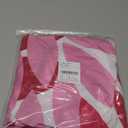 Pink Yellow Round Fitted Tablecloth Elastic Edged Floral Table Cover Waterproof Wipeable Table Cloth Tablecloth Fits Tables up to 36"-44"