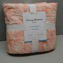 Tommy Bahama - Quilt Set, Super Soft Bedding with Matching Shams, Vibrant Coral Fern Design with Reversible Texture, Premium Home Essentials (Distressed Water Leaves Coral, King)
