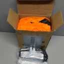 5 FT Halloween Inflatables Outdoor Spooky Pumpkin and Witch' s Black Cat Combo Inflatable Decor, Halloween Blow Up Yard Decorations Clearance with Build-in LED Lights, Halloween Outdoor Decorations