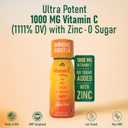 ALFA VITAMINS Vitamin C Shot 1000mg with Zinc, Ginger & Echinacea  Supports Immune Health & Daily Wellness  Orange Flavor  2.4 FL Oz Bottle  20 Pack