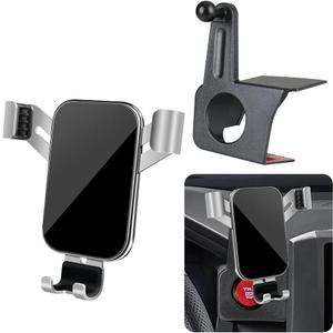 Car Phone Holder for Toyota Tacoma 2024 2025 2026 SR/SR5/TRD PreRunner/TRD Sport/TRD Off-Road (8-in Screen) Auto Interior Accessories Best Cell Phones Mount Cellphone Cradle Charging Stand