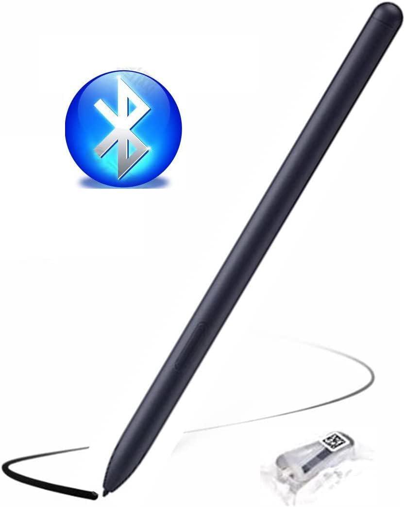 Tab S8 & S7 Stylus Pen (WithBluetooth) Replacement for Samsung Galaxy Tab S8, S8 Plus,S8 Ultra & sS7 & S7 Plus & S7 Ultr s Pen+Tips/Nibs(Black)