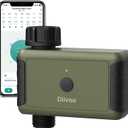 Diivoo Bluetooth Water Timer for Garden Hose, Smart Sprinkler Irrigation Timer with Timing, Frequency, Duration and Rain Delay, Working Range is 49.2ft for Outdoor Garden Lawn Pool Watering