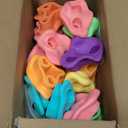 32 PCS Rock Climbing Wall for Kids,Rock Wall Climbing Holds,Adults Climbing Wall Grip Kits Holds Up to 230 lbs for Outdoor Indoor Home Playground Climbing HoldsPastel Color