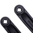 2 x Alps2Ocean Bike Crank Arms,89MM/102MM/114MM/127MM/140MM/152MM/160MM/165MM/170MM/175MM in Diamond Hole Bike Crank Arm for Ebike