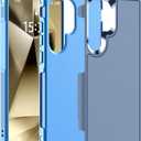 Hualele for Samsung Galaxy S25 Ultra Case,[Military Grade Protection] [Dropproof Shcokproof] Anti-Slip Grip Dual Layer Rugged Heavy Duty Galaxy S25 Ultra Phone Case,Dark Blue