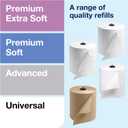 Tork Matic Paper Towel Dispenser, White, H1, One-at-a-Time Dispensing, Elevation Range, 5510202, 13.2 inches x 14.7 inches