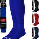 Rawlings | Belt & Socks Combo | Baseball/Softball | Multiple Sizes & Colors (Small, Royal)