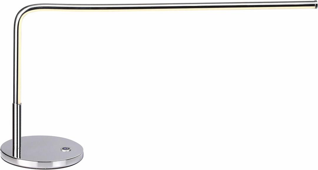 JONATHAN Y JYL7004A Natalie 13.5" LED Integrated Task Lamp Modern,Contemporary for Bedroom, Living Room, Office, College Dorm, Coffee Table, Bookcase, Chrome