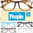 CCVOO Reading Glasses for Women/Men, Eyeglasses, Blue Light Readers for Women/Men, Computer Eye Glasses, Cheaters 