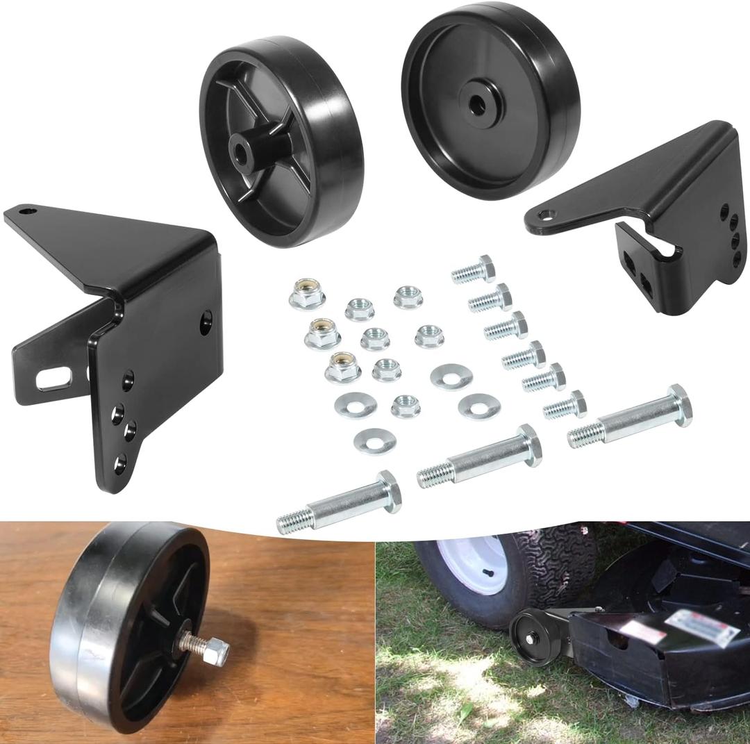 OEM-190-183 Deck Wheel Kit Replacement for MTD Lawn Tractor 38-Inch and 42-Inch Decks 2009 and Prior