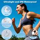 R'hllor AI Translation Earbuds Real Time,Wireless Bluetooth,144 Languages,Real-Time Bidirectional Voice Translation Compatible,with iOS/Android,80-Hour Battery Life,Perfect for Travel & Business