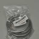 ISDVBUY 4 Pack 3 inch Heavy Duty Metal O Ring, 304 Stainless Steel Rings Multi-Purpose O-Ring, Seamless Big Ring for Macrame Dog Leashes