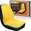 LP95233 Upgrade Large Seat Cover Cushioned for John Deere Compact Utility Tractor Seat Back, Up to 18'' High, Compatible with 3E Series, 3R Series, 4M Series,1023E Tractor, Oxford 300D Fabric