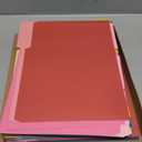 ViVin File Folder, 50 Pack Colored File Folders with 1/3-Cut Tabs, Fits 8.5 * 11 Letter Size Paper, Manilla Folders for Home Office School Documents(Multicolored)