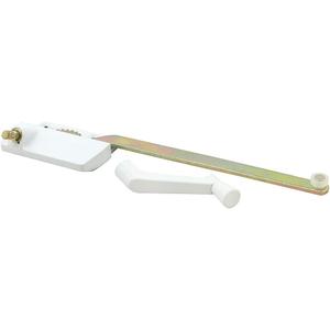 Truth TH 23025 9-1/2 In. Single-Arm Right-Hand Casement Operator with Crank, fits Truth, White Finish (Single Pack)