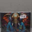 Case for MacBook Pro 14 Inch (2025-2021 Release), Models M5 A3434 A3112 M4 A3112 A3401 A3185 M3 A2918 A2992 M2 A2779 M1 A2442, Plastic Hard Shell Case with Keyboard Cover, Elephant Hoodie