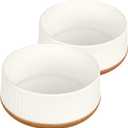 Harry Barker Small Plastic Modern Dog Bowls - 2 Pack