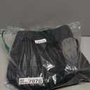 Zipper Binder 3 Ring, 700 Sheets Capacity, Binder 3 Inch with Shoulder Strap Fits 13 Inch Laptop for School and Office,Black