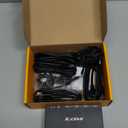 HDMI KVM Switch with Audio, 4 Ports KVM Switcher 8K@60Hz, with EDID Emulator for 4 Computers Share Mouse Keyboard and Monitor