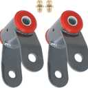 2 Lift Shackles 710520 Replacement for Silverado C/K 1500 Sierra C/K 1500 Suburban 1500 K5 Blazer Tahoe 1500 Yukon 1500 1988-2015 2WD/4WD