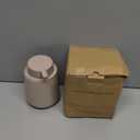 BosilunLife Hand Soap Dispenser - Ceramic Dish Soap Dispenser for Bathroom 12ounce Refillable Liquid Hand Wash Dispenser for Essential Oil, Lotion Soap, Khaki