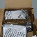 UME 19W LED Flood Light Motion Sensor Outdoor, 2 Adjustable Head, 2000LM, 5000K, IP65 Waterproof, Dusk to Dawn Security Light with Photocell for Exterior, Outside, Garage, House(Black) (1pack)